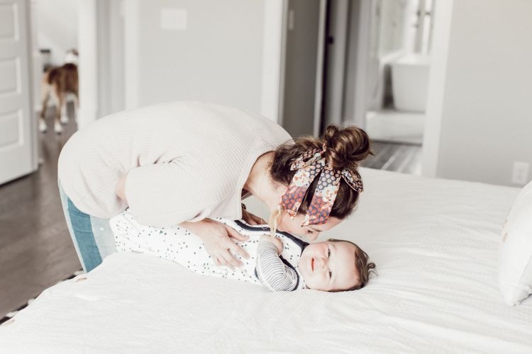 Sharing a day in the life with baby Finn at 8 months old by Alabama Lifestyle & Mommy blogger, Heather Brown // My Life Well Loved