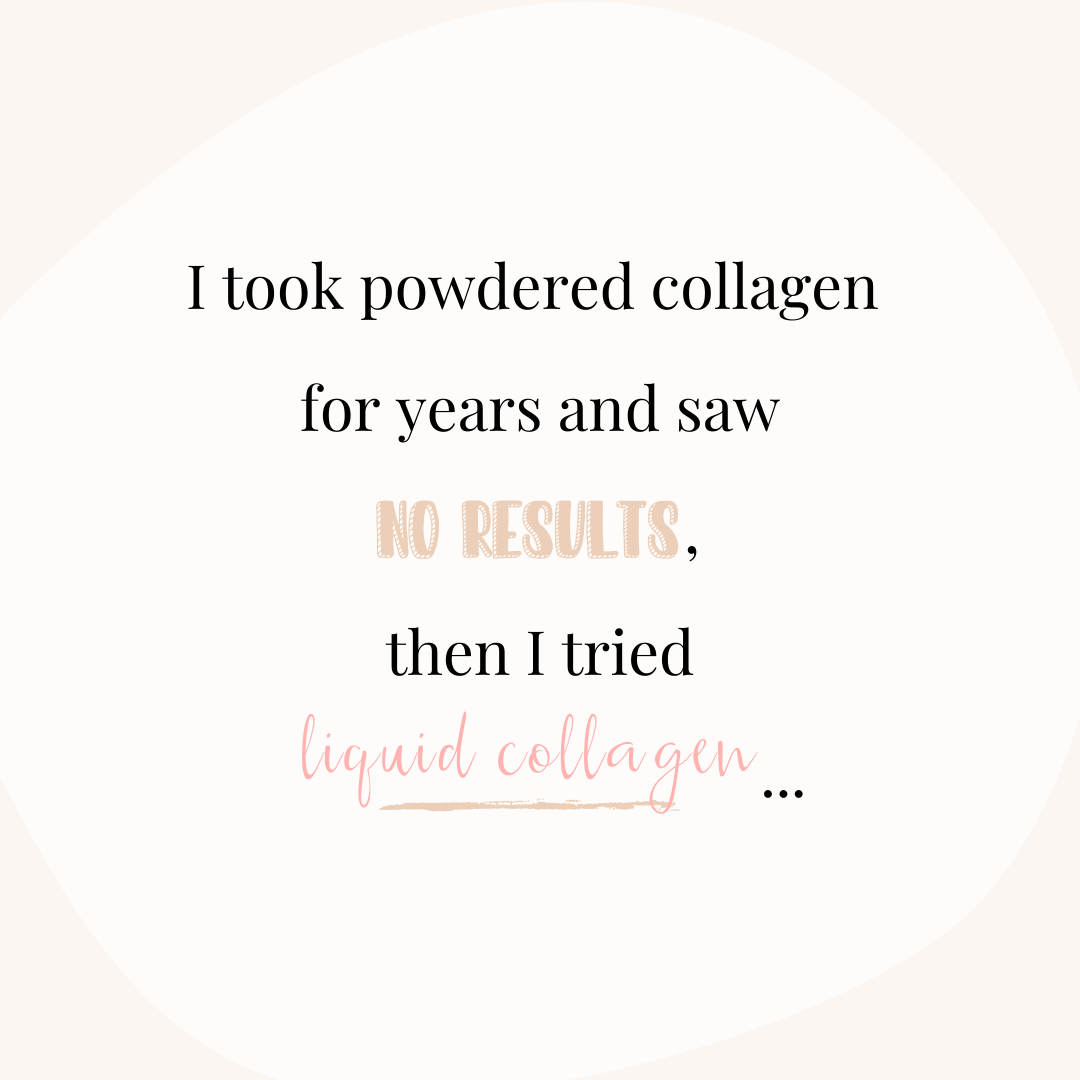 Collagen Supplements: 5 Liquid Collagen Benefits Vs Powdered Collagen by Alabama Health + Wellness blogger, Heather Brown // My Life Well Loved