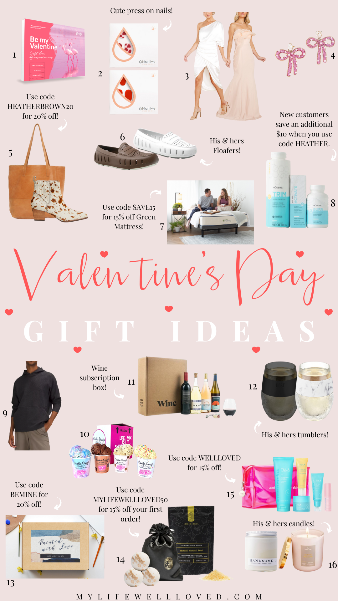 2022 Valentines Day Gift Guide by Alabama mom + lifestyle blogger, Heather Brown // My Life Well Loved