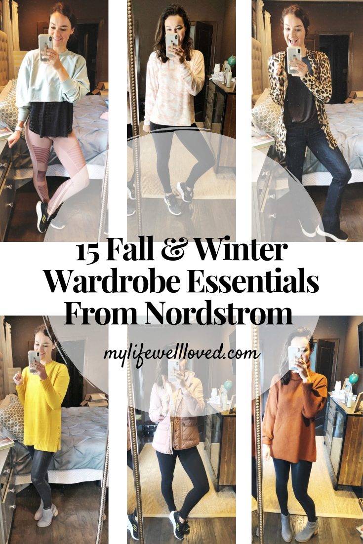 15 Fall & Winter Wardrobe Essentials from Nordstrom by LIfe + Style blogger, Heather Brown // My Life Well Loved