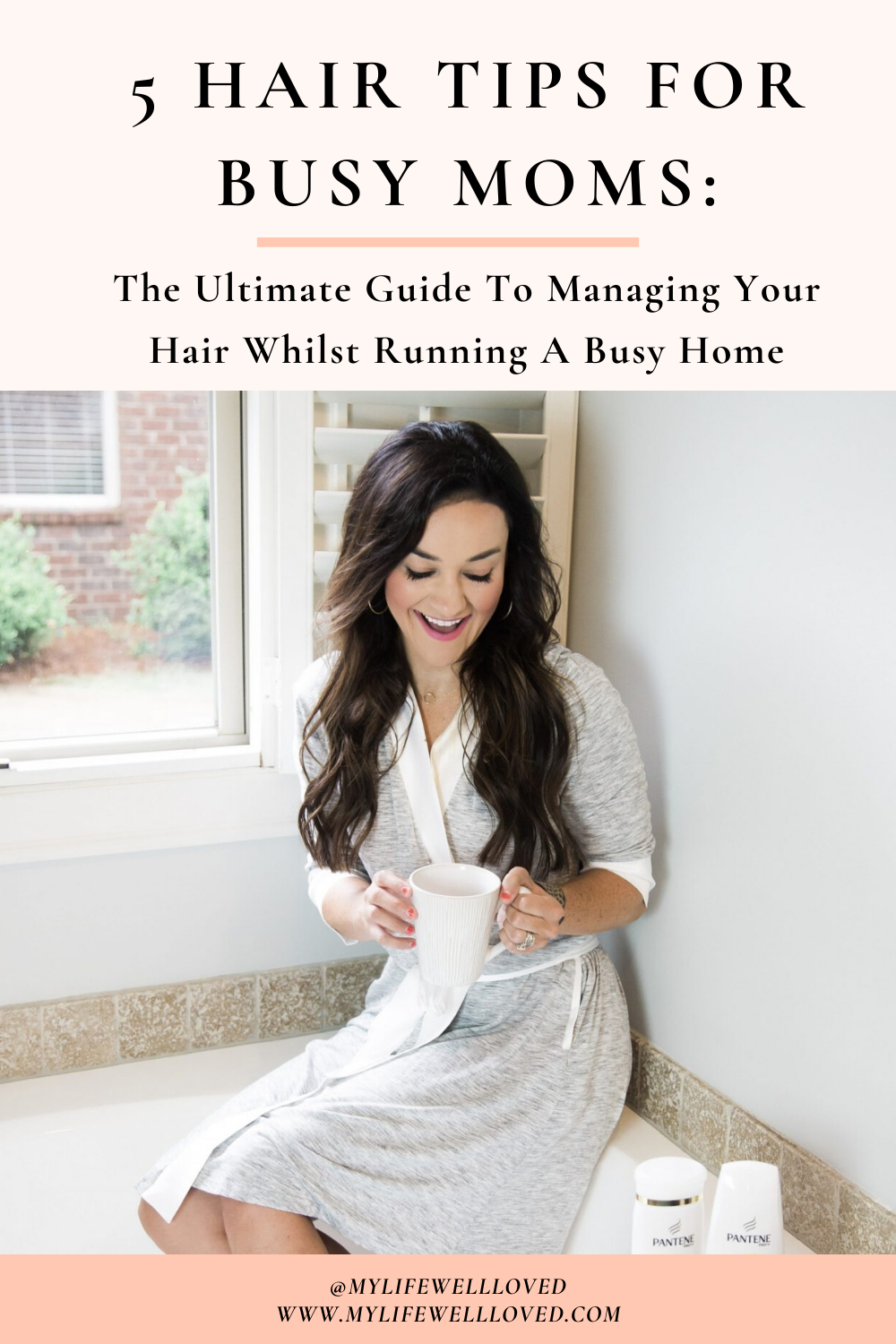 Hair Tips For Busy Moms by Alabama Life + Style Blogger, Heather Brown // My Life Well Loved