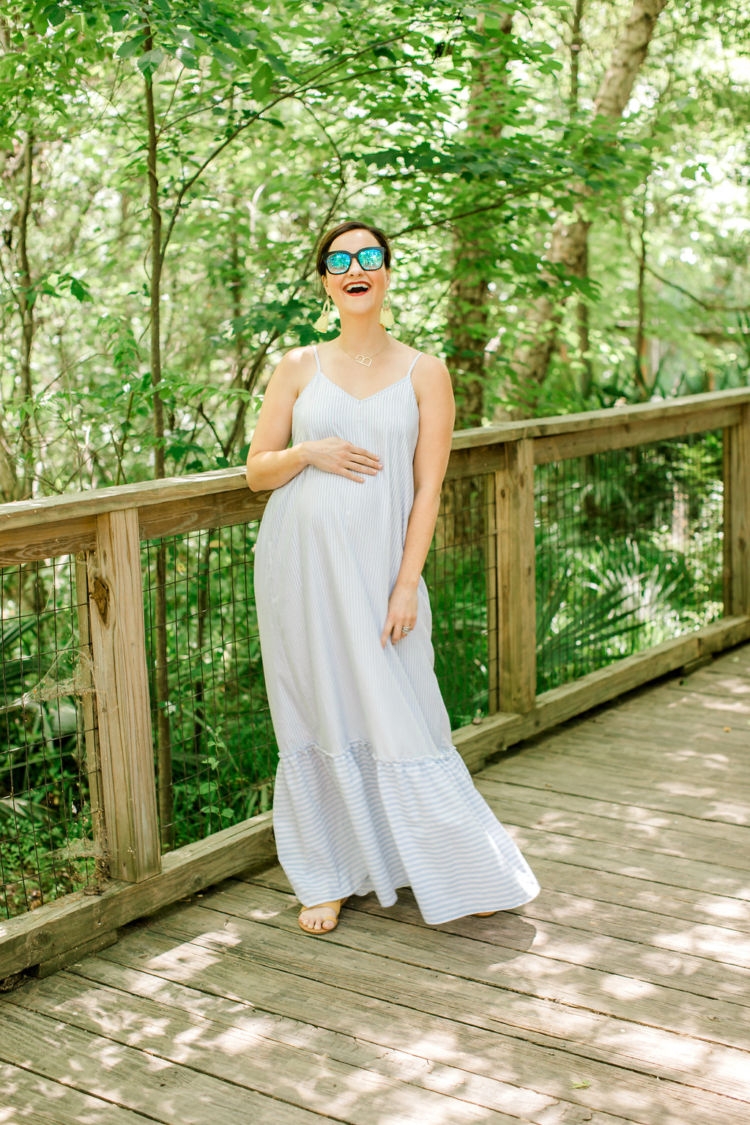 Non Maternity Dresses for Pregnancy from Alabama blogger Heather of MyLifeWellLoved.com // mommy and son fashion // #bumpstyle #pregnancy