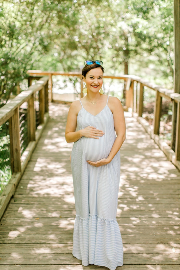 Twenty-five weeks pregnant