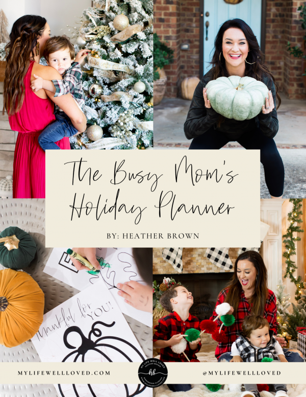 Mom + lifestyle blogger, My Life Well Loved, shares her holiday hacks! Click NOW to see what hacks you could use for the next holiday!