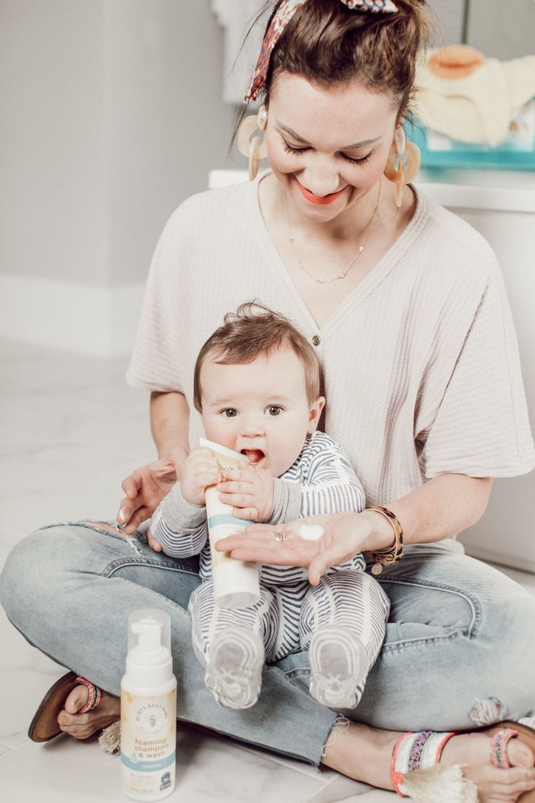 Sharing a day in the life with baby Finn at 8 months old by Alabama Lifestyle & Mommy blogger, Heather Brown // My Life Well Loved