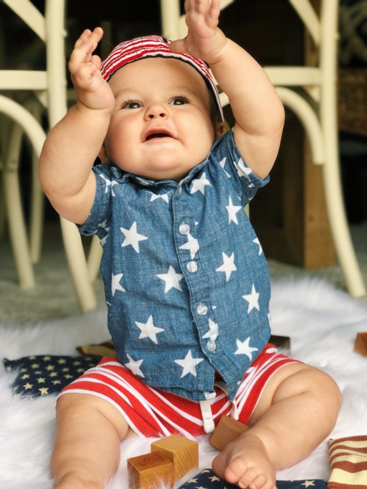 Sharing Baby Finn's 10 Month Update by Lifestyle & Mommy Blogger, Heather Brown // My Life Well Loved