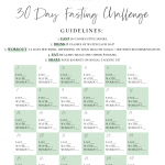 30 Day Intermittent Fasting Challenge