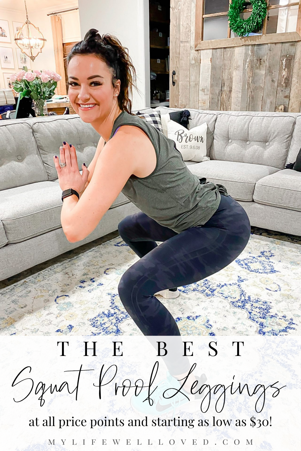 Fitness: Top 16 Best Squat Proof Leggings For Women by Alabama Fitness + Fashion blogger, Heather Brown // My Life Well Loved