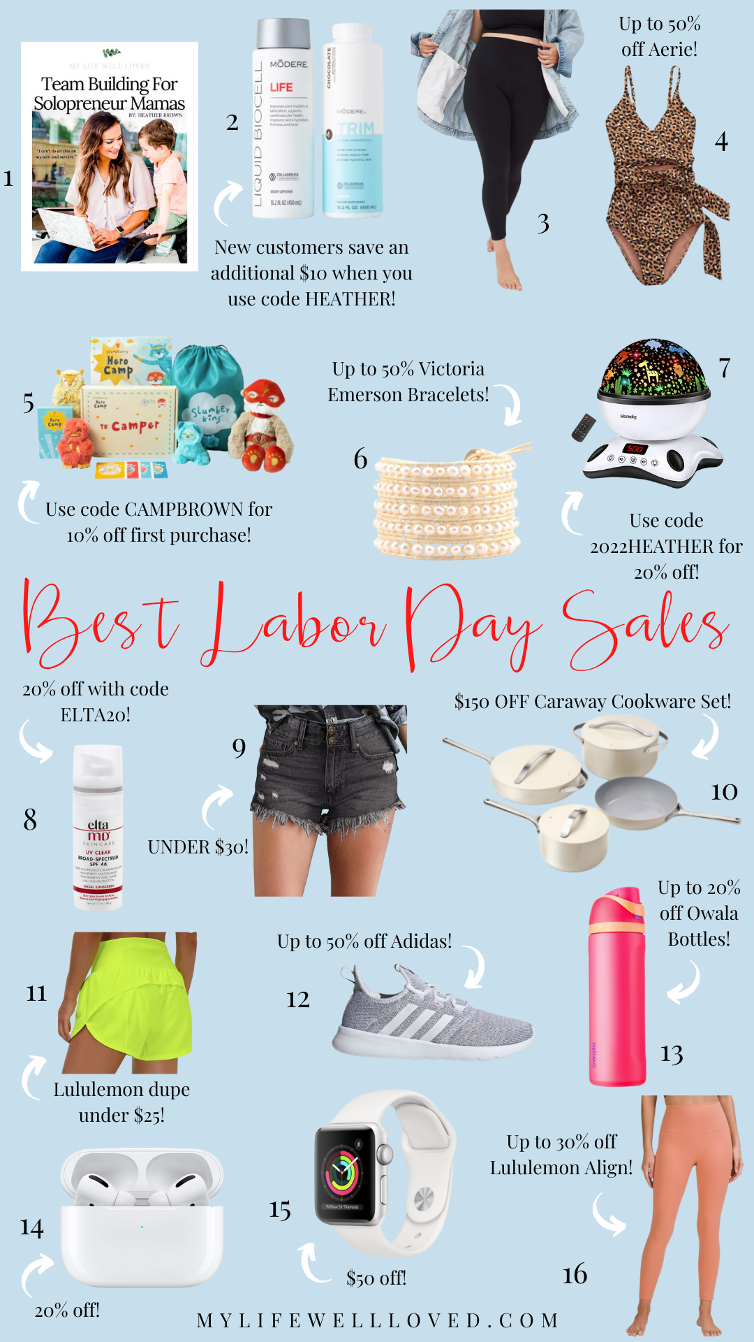 Alabama mom + lifestyle blogger, shares the best Labor Day Weekend deals happening now. Click here to shop!