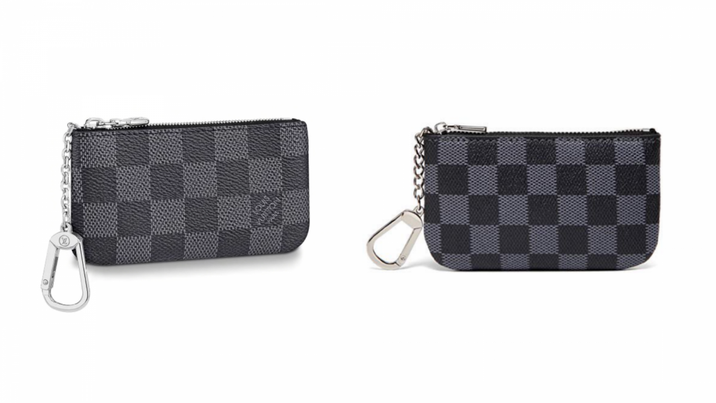 lv look-alikes bags checkered