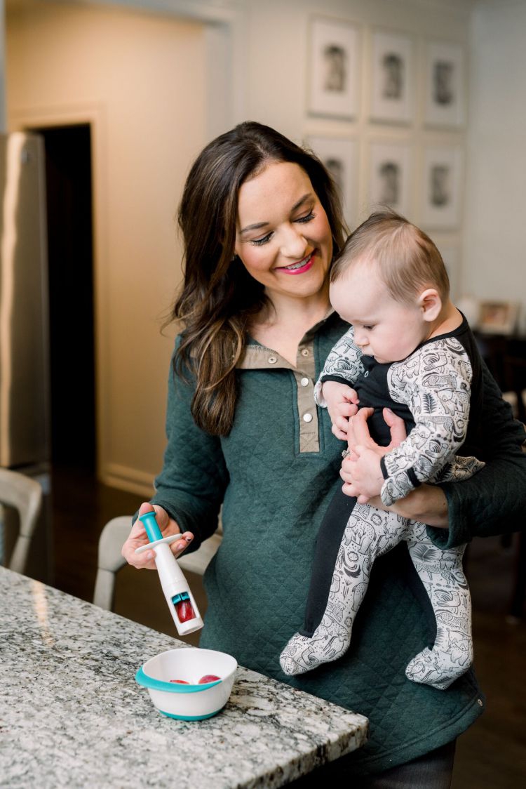 Tips for starting baby on solids by Heather Brown at My Life Well Loved // #oxotot #startingsolids #feedingbabysolids