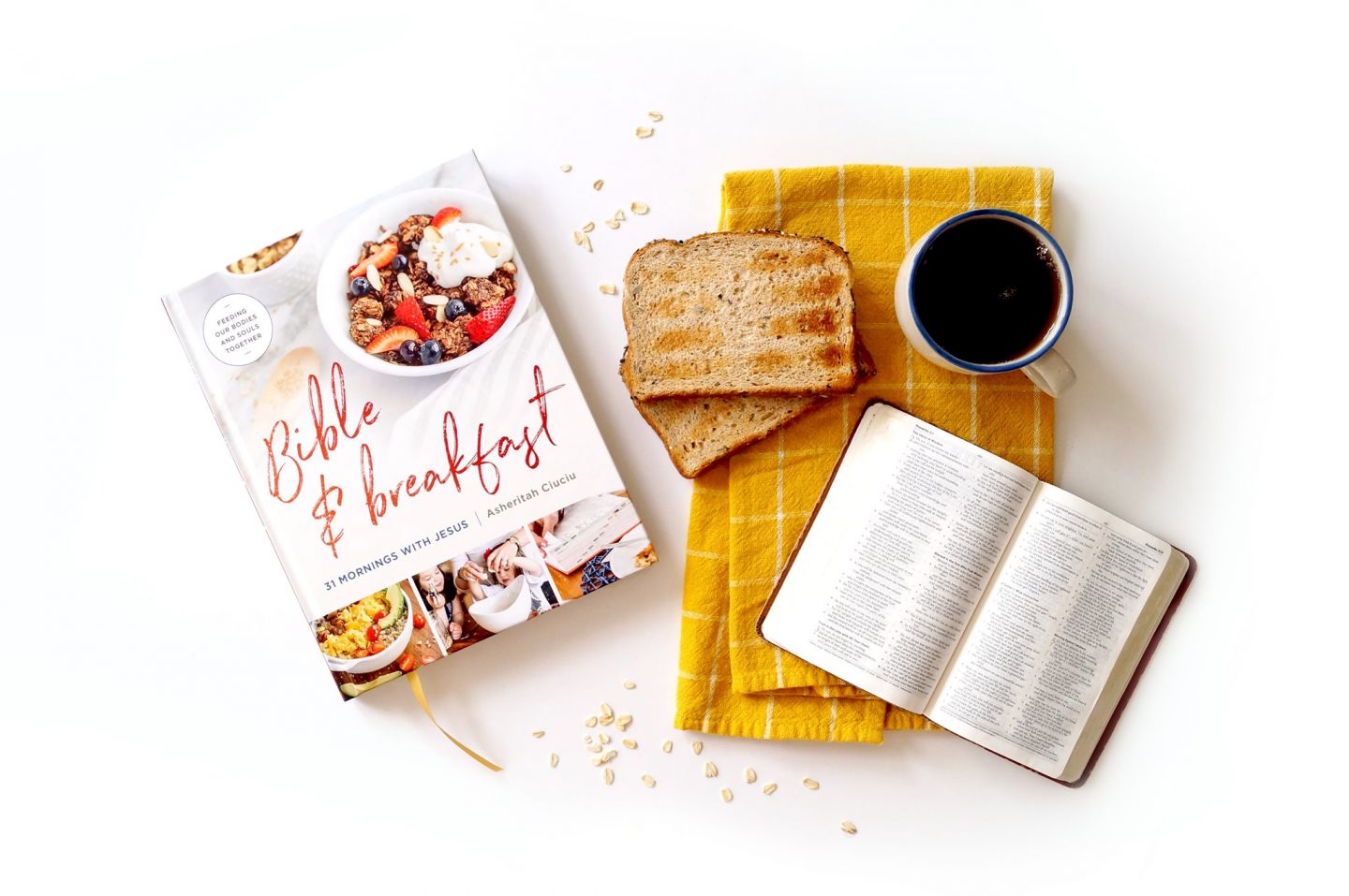 Bible and breakfast cookbook devotional by Moody Publishers 