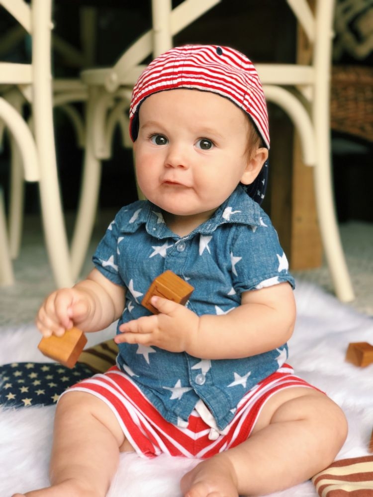 Sharing Baby Finn's 10 Month Update by Lifestyle & Mommy Blogger, Heather Brown // My Life Well Loved