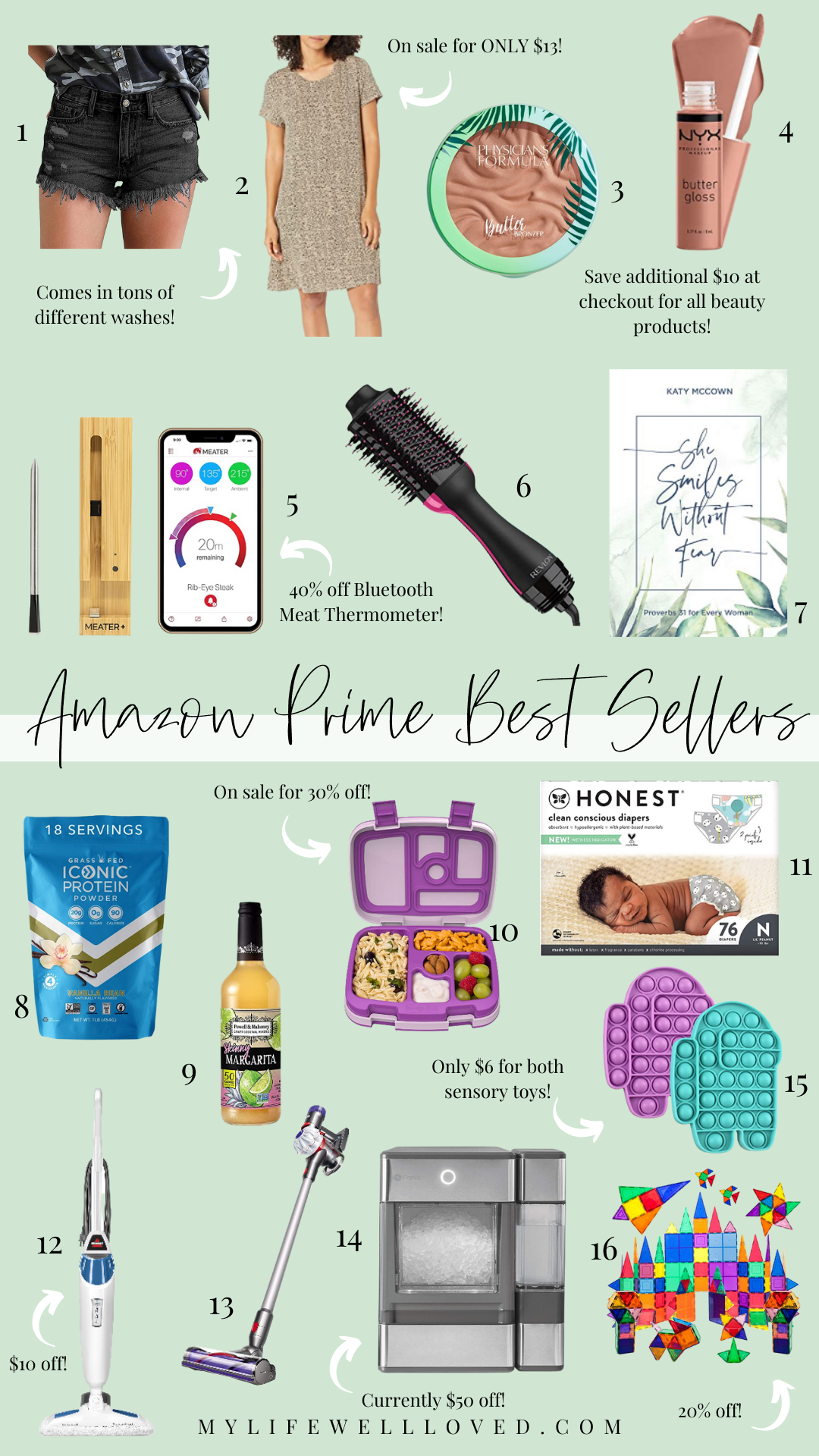 Alabama mom + lifestyle blogger, My Life Well Loved, shares the best summer products on Amazon! Click here to start shopping!