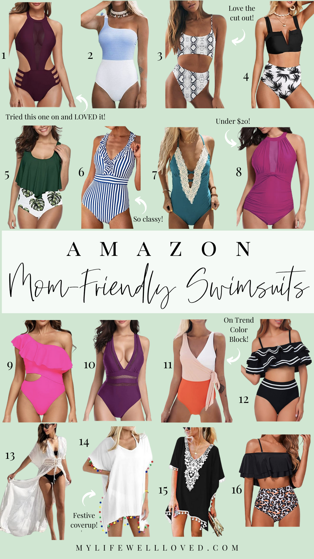 Mom Swimsuits from Dick's Sporting Goods by Alabama Mom + Fashion Blogger, Heather Brown // My Life Well Loved