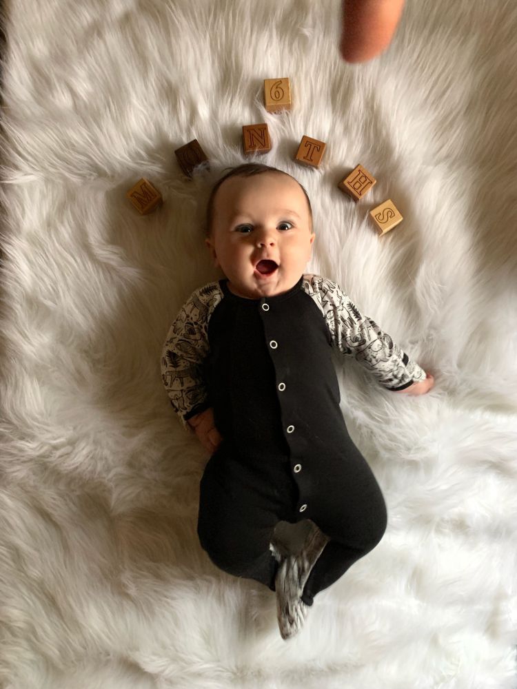 Baby Milestones by Month: Finn is 6 Months Old! - Healthy By Heather Brown