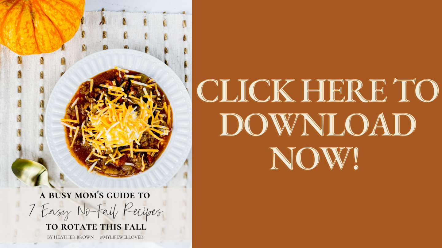 7 Easy No-Fail Recipes To Try This Fall featured by top AL lifestyle blogger, My Life Well Loved.