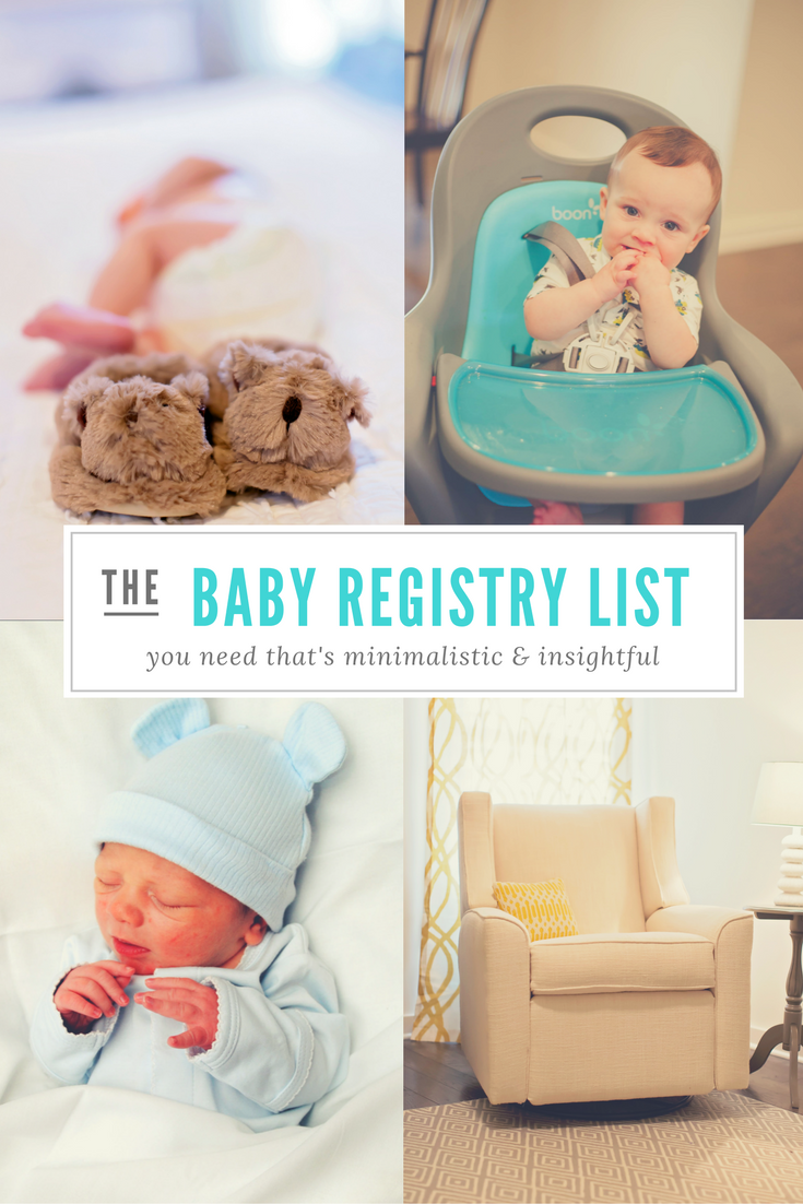 ULTIMATE First Mom Baby Registry List. Heather Brown of My Life Well Loved does the ULTIMATE Baby Registry List that Is Minimalistic and great for a first time mom