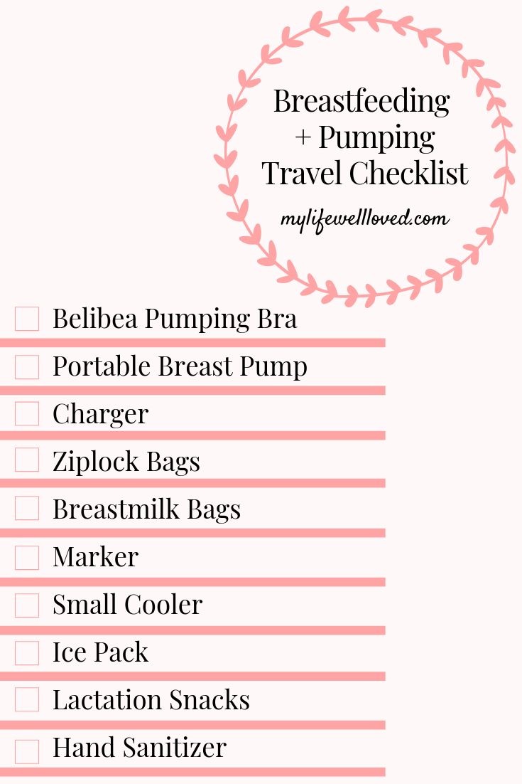 Sharing some tips and tricks for breastfeeding while traveling by Alabama Lifestyle & Mommy Blogger, Heather Brown // My Life Well Loved