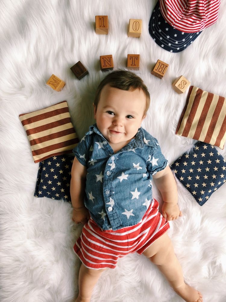 Sharing Baby Finn's 10 Month Update by Lifestyle & Mommy Blogger, Heather Brown // My Life Well Loved