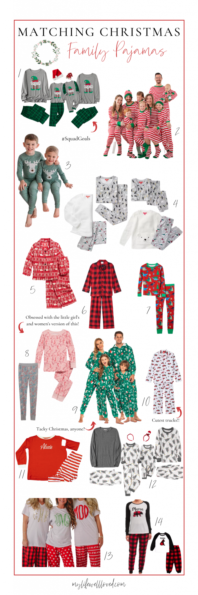 Family Christmas Pajamas From Amazon by Alabama Family + Style blogger, Heather Brown // My Life Well Loved