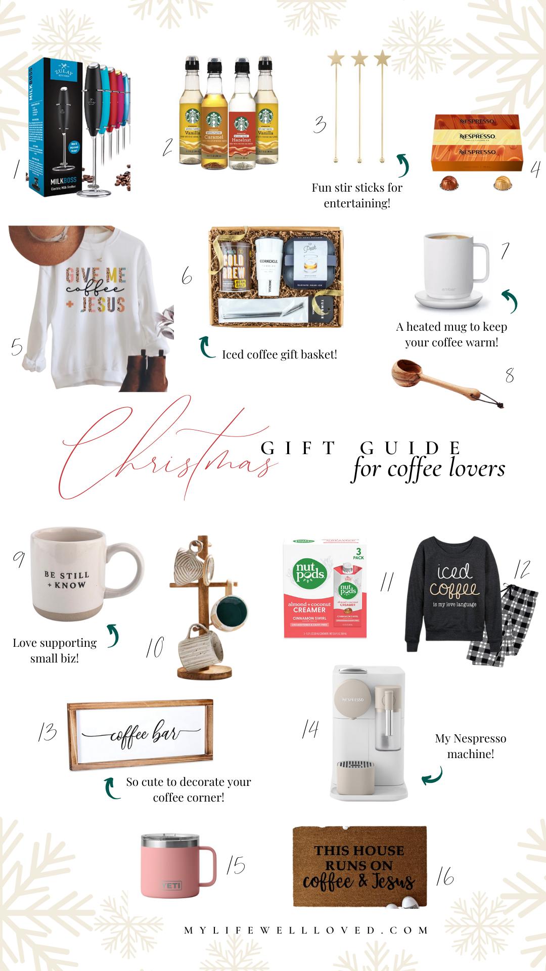 Best Gifts For The Coffee Lover - Healthy By Heather Brown