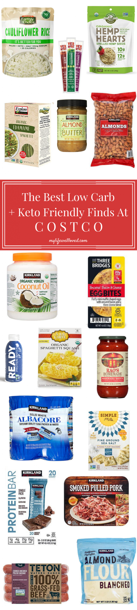 Top 22 Costco Low Carb Foods by Alabama Life + Style Blogger, Heather Brown // My Life Well Loved