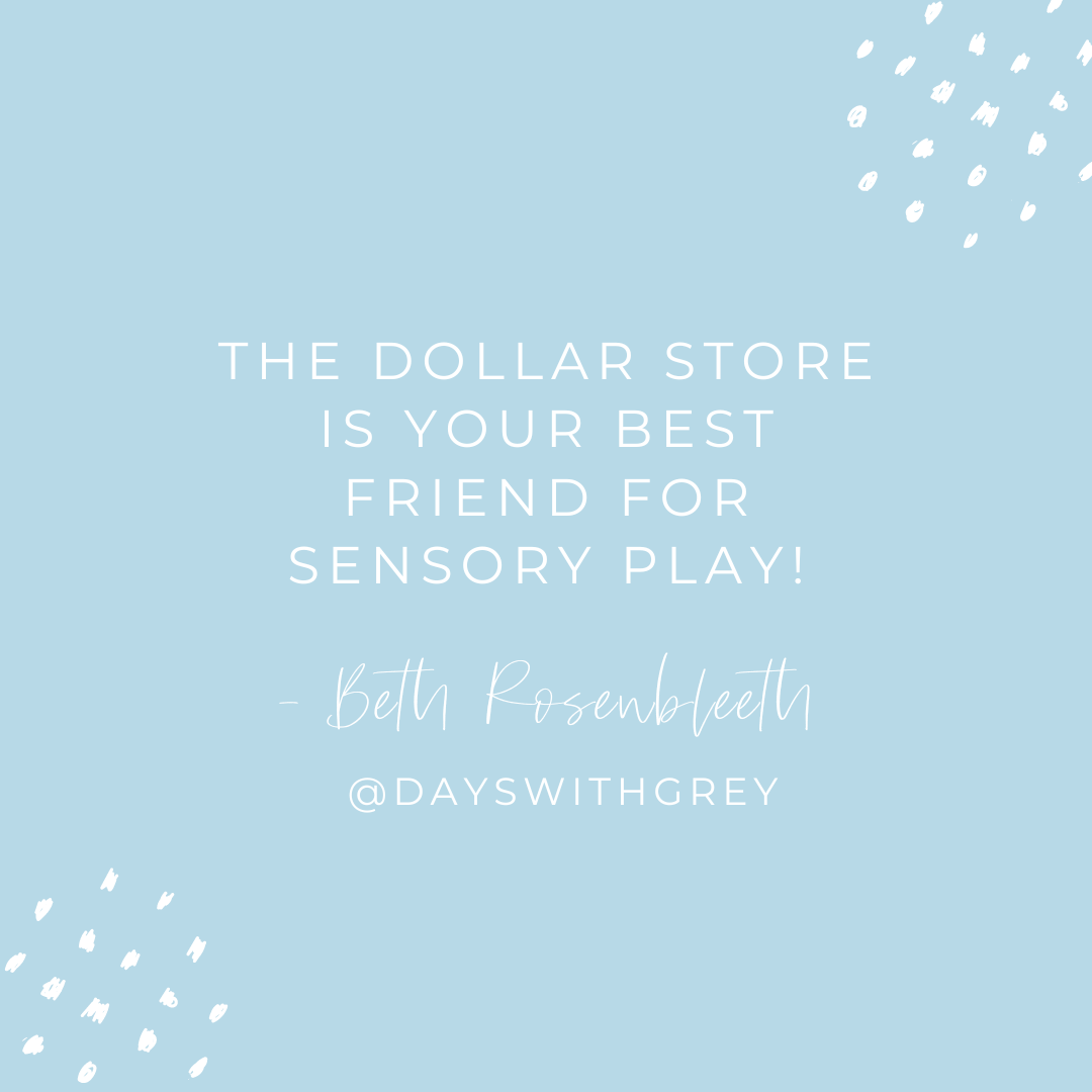 Podcast host + mom, My Life Well Loved, shares her sensory play tips with Beth from Days with Grey. Click NOW to read + listen!