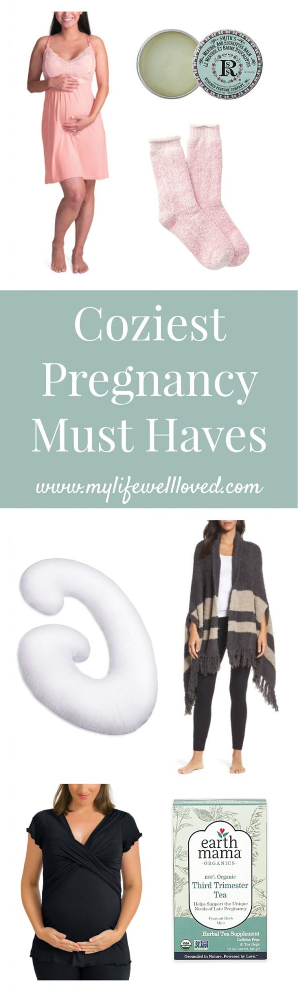 Coziest Pregnancy Must Haves from Alabama Health blogger Heather of MyLifeWellLoved.com // #secondtrimester #secondtrimester #pregnancy