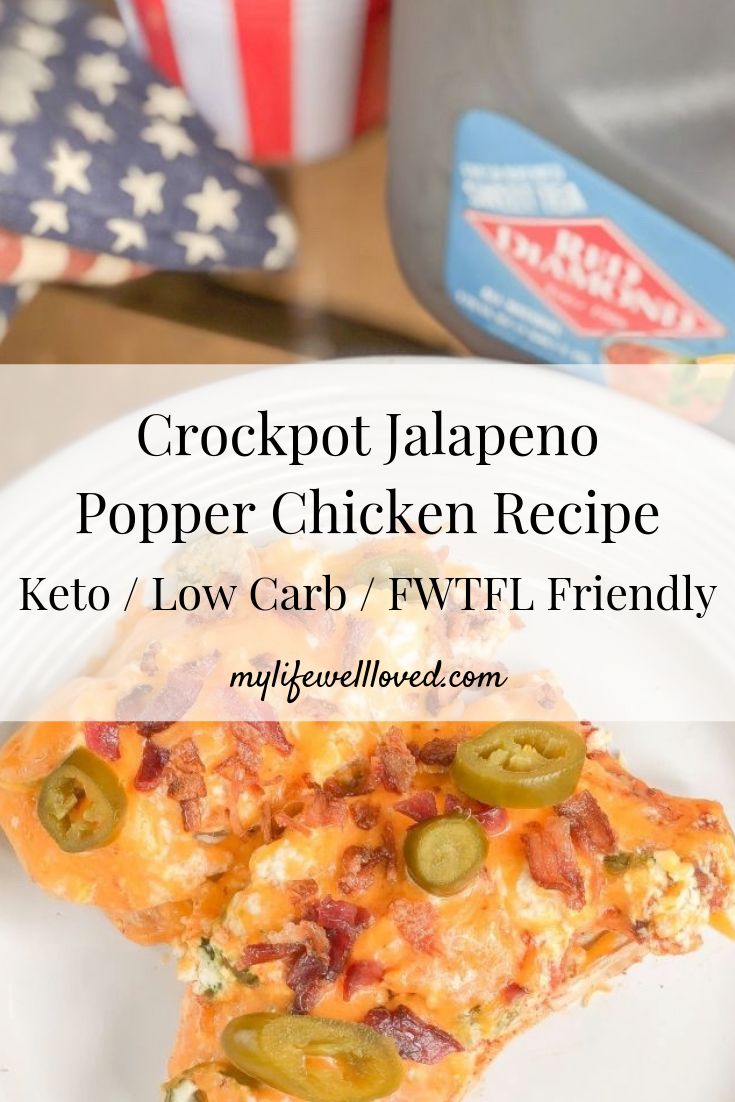Labor Day BBQ Idea: Jalepeno Popper Chicken Recipe by Life + Style blogger, Heather Brown // My Life Well Loved