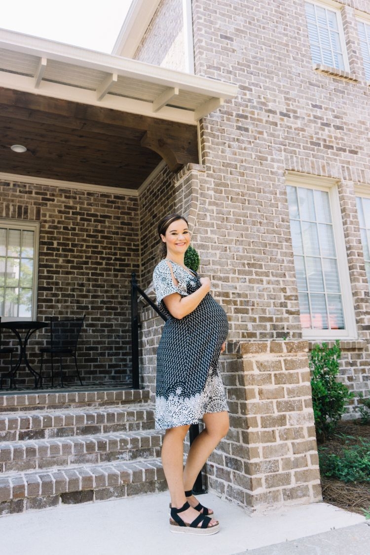 Thirty-Eight Weeks Pregnant Bumpdate by AL Life + Style Blogger, Heather, at MyLifeWellLoved.com // #bumpdate #38weeks #pregnancy