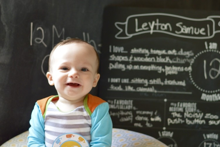 My Life Well Loved: Leyton is 12 months old