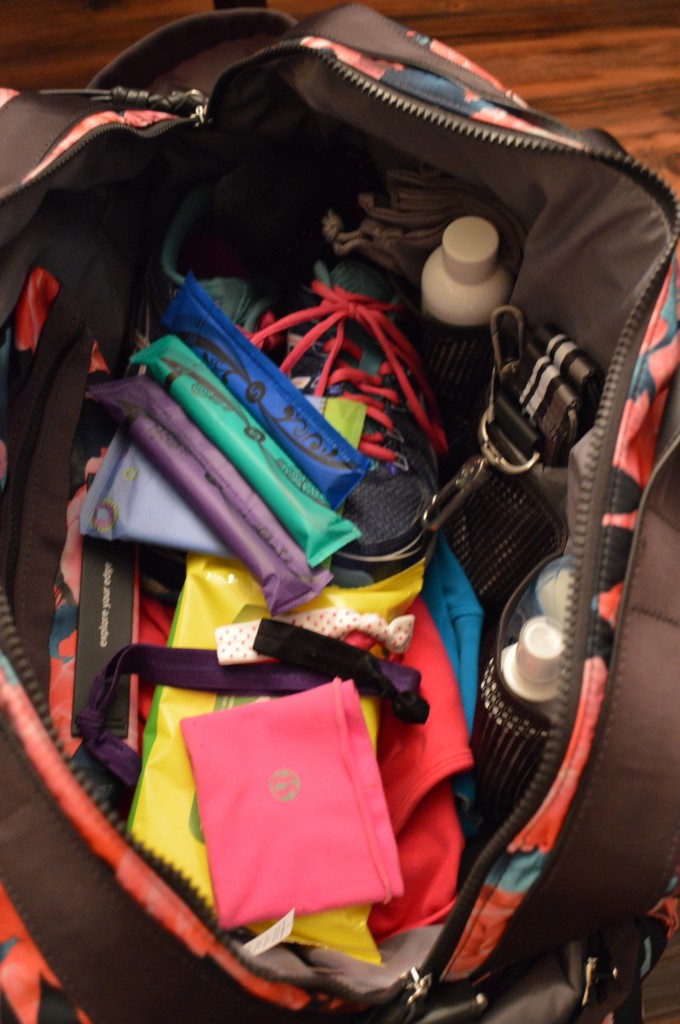 What's in my gym bag