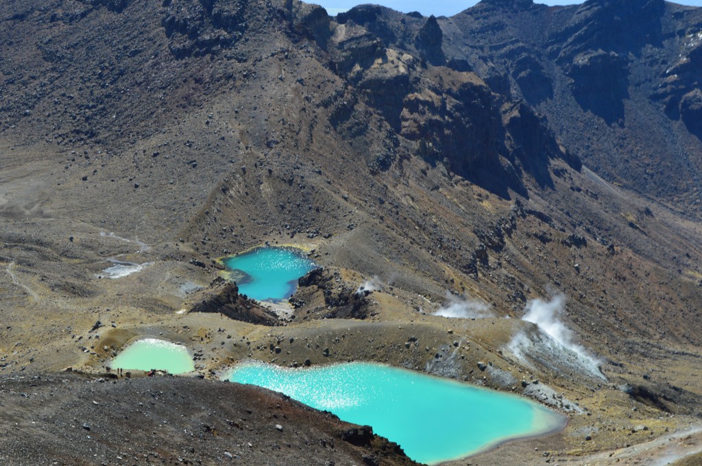 Beautiful water on the Tongariro Crossing Hike Eric did.