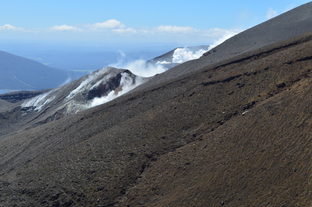 Thermal Activity on Tongariro Crossing