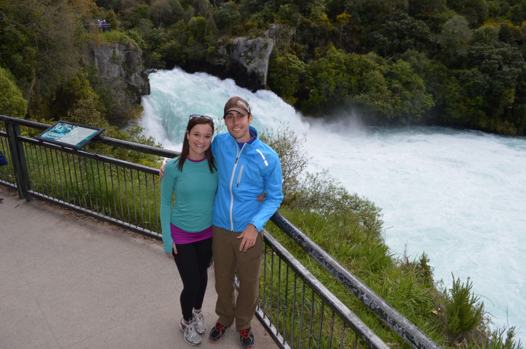 Huka Falls in New Zealand