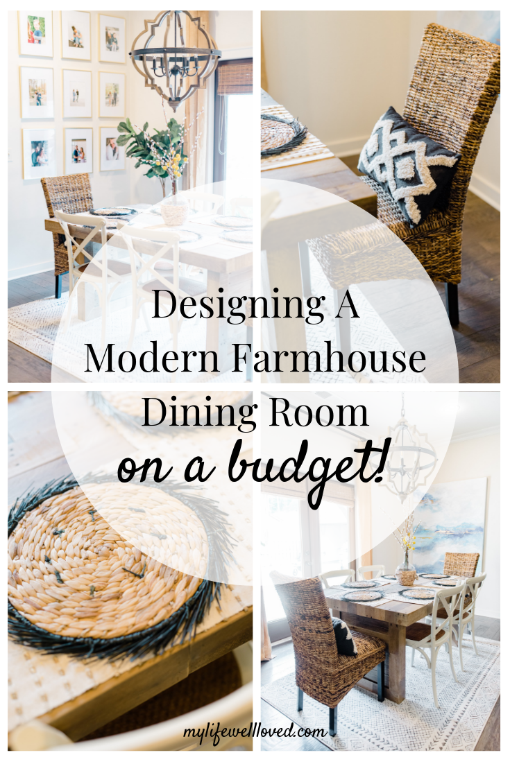 A gorgeous dining room makeover by Alabama life + style blogger, Heather Brown // My Life Well Loved