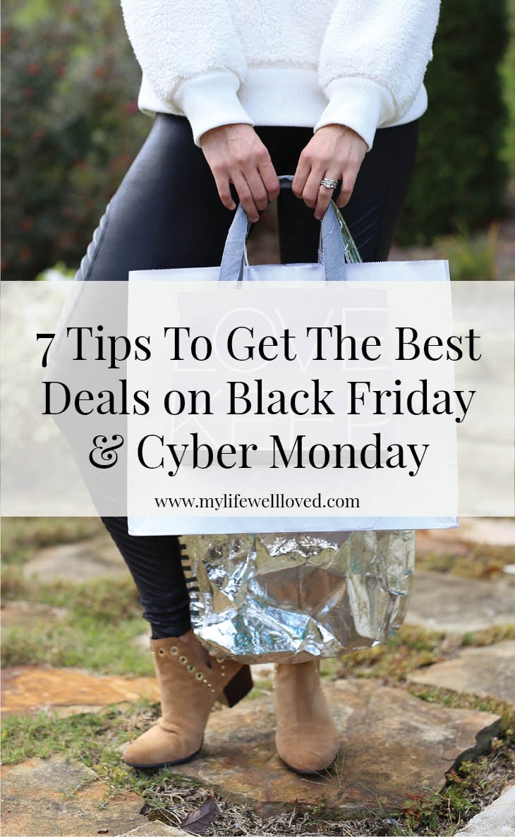 7 Tips on how to get the best deals on black friday & cyber monday by alabama blogger Heather Brown // deals // black friday // cyber monday // online shopping //