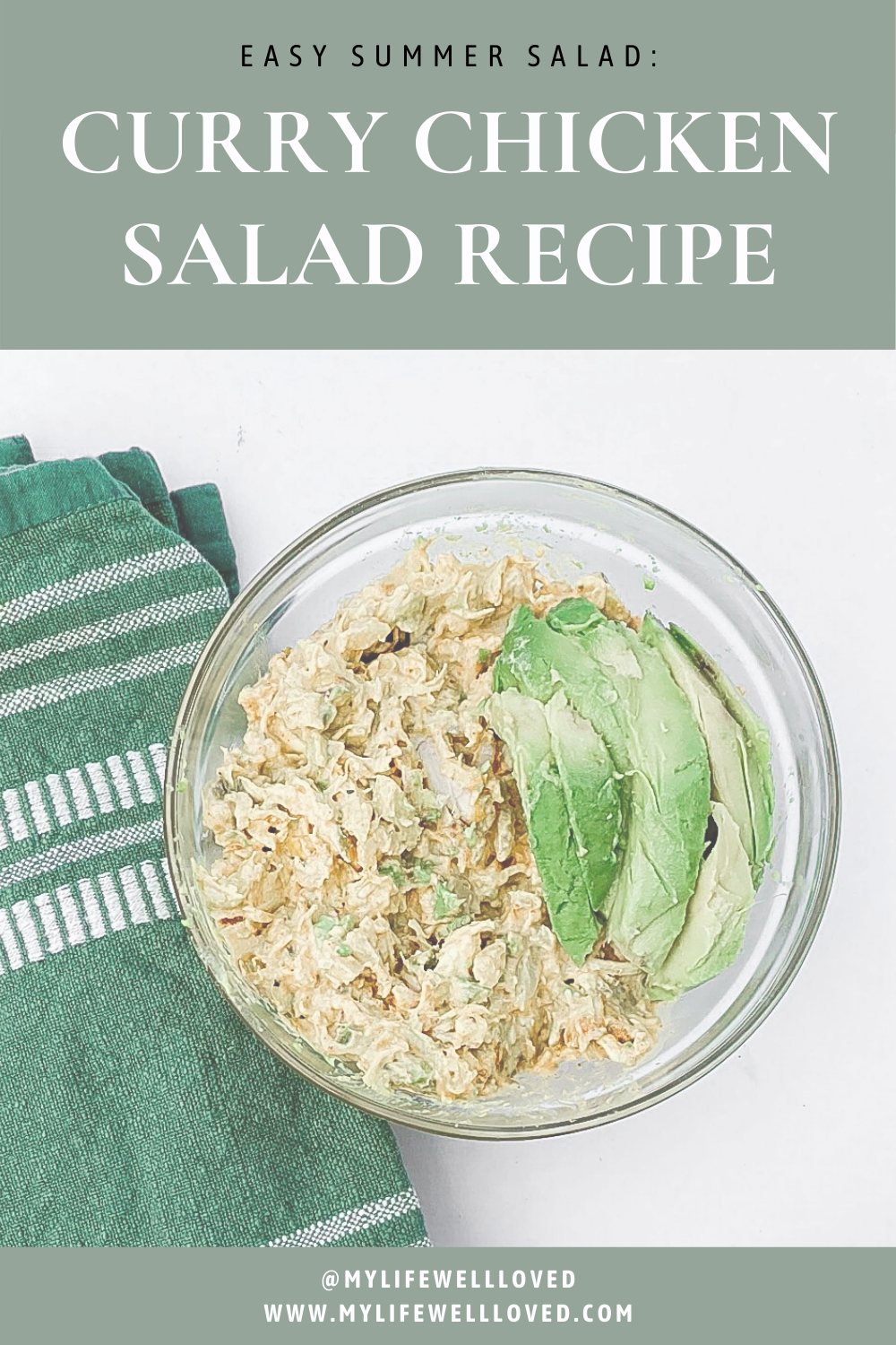 Curry Chicken Salad by Alabama Food + Lifestyle blogger, Heater Brown // My Life Well Loved