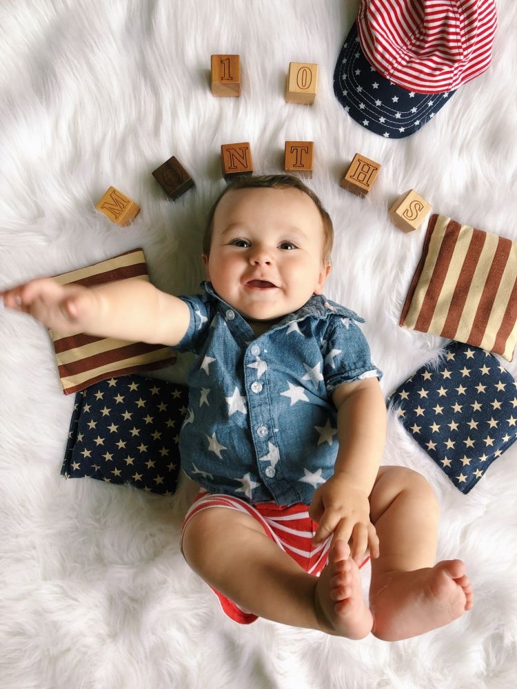Sharing Baby Finn's 10 Month Update by Lifestyle & Mommy Blogger, Heather Brown // My Life Well Loved