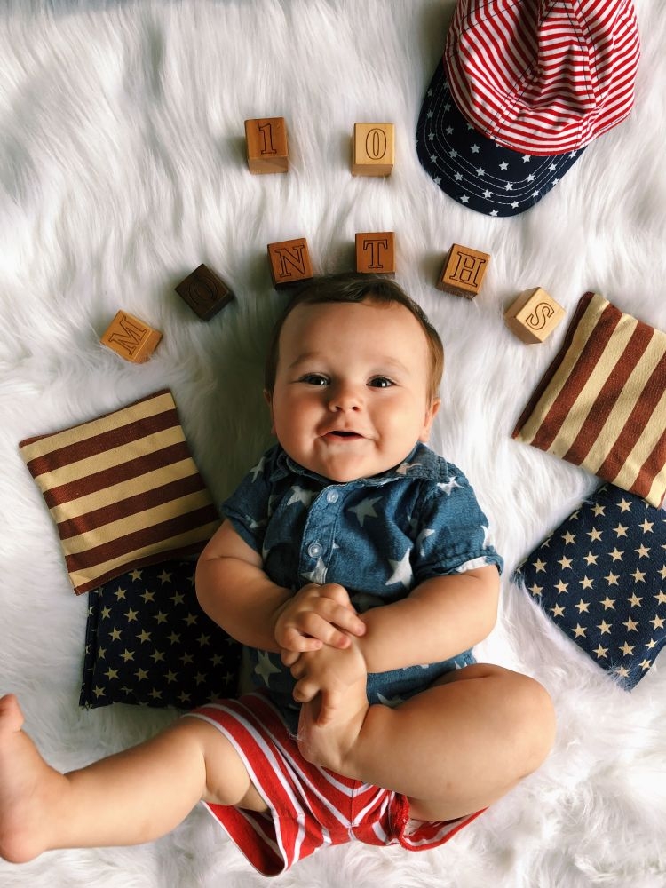 Sharing Baby Finn's 10 Month Update by Lifestyle & Mommy Blogger, Heather Brown // My Life Well Loved