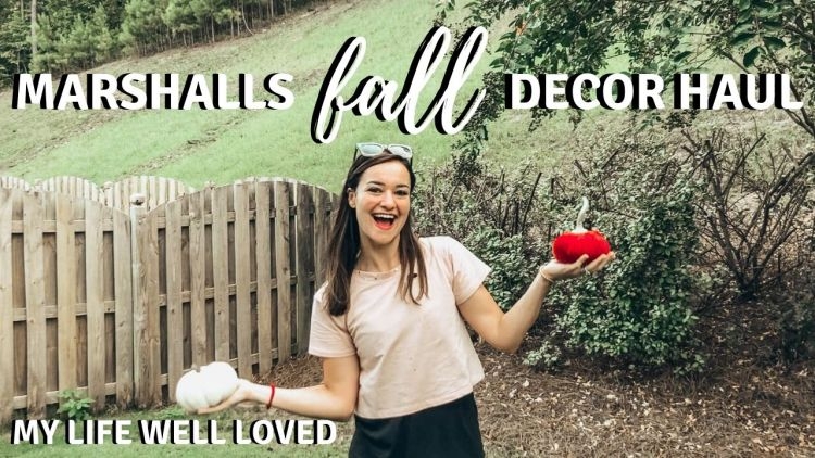 Marshalls Fall Decor Roundup To Get You In The Spirit Of Fall by Life + Style Blogger, Heather Brown // My Life Well Loved