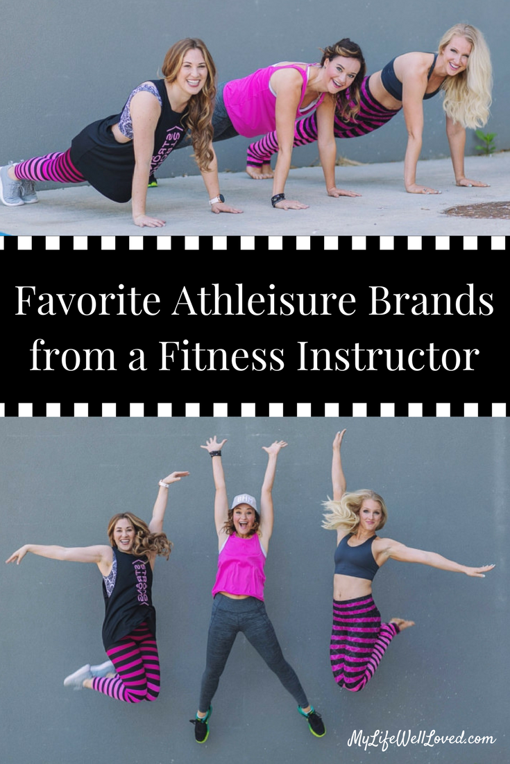 Best Athleisure Brands // Favorite Athleisure Wear from fashion, fitness and lifestyle bloggers // Best Yoga Pants and fitness wear from Heather Brown of MyLifeWellLoved.com