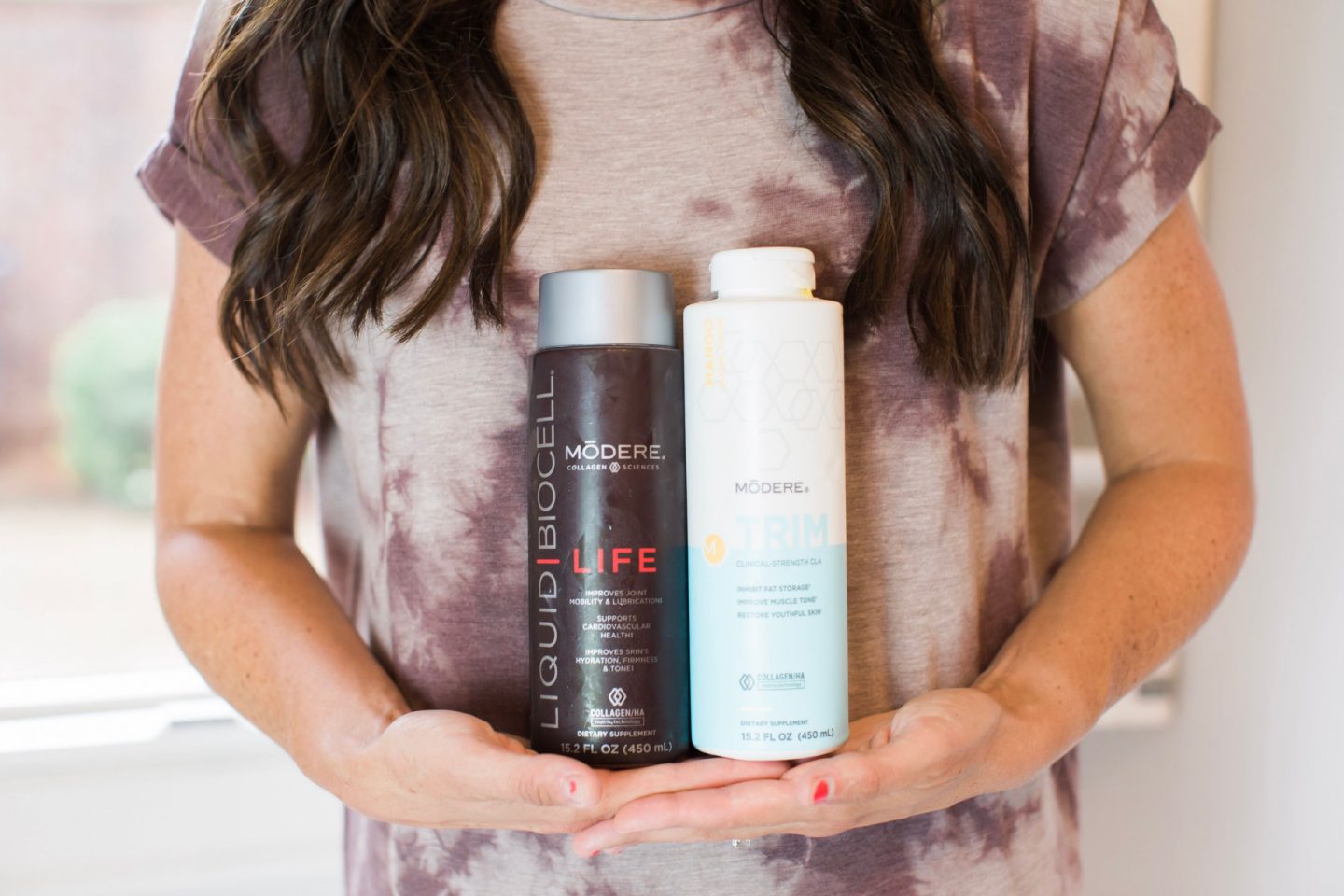 Alabama life + fitness blogger, My Life Well Loved, shares about Modere liquid collagen, TRIM, and the amazing benefits! Click here to read!