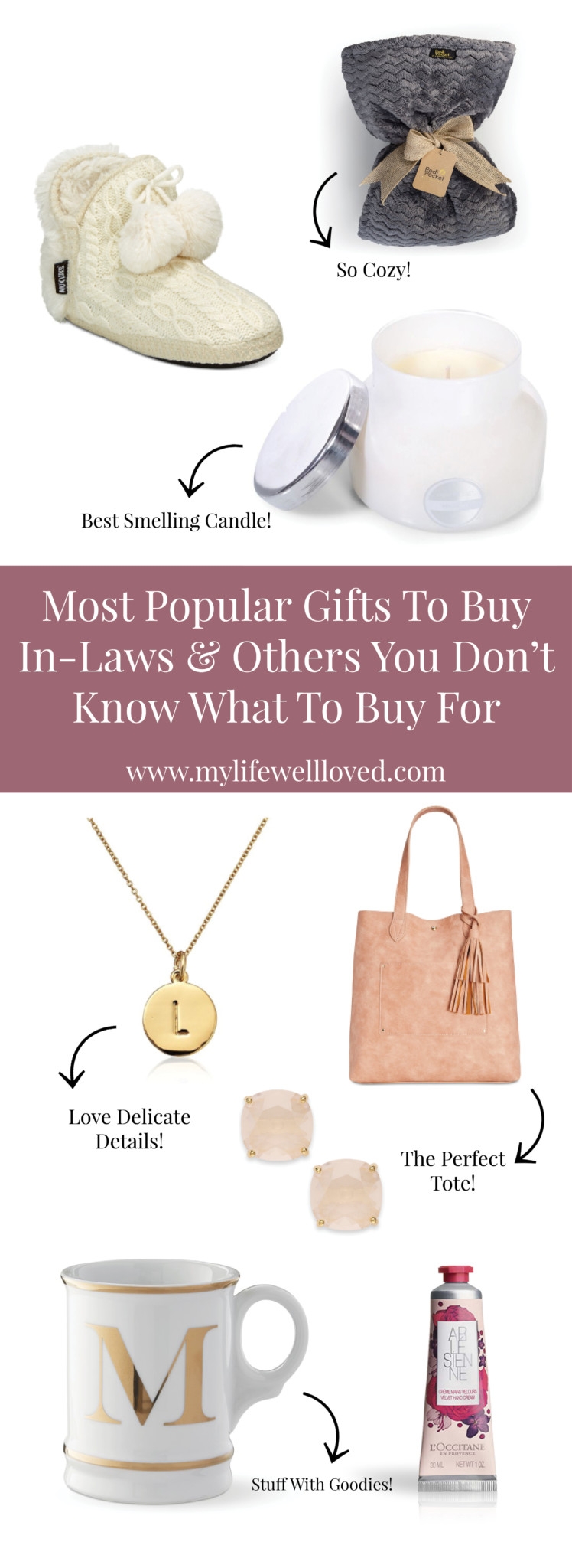 Most Popular Gifts to Buy In-Laws & Others You Dont KNow What to Buy For by alabama blogger heather brown // Best Christmas Gift Ideas featured by top Birmingham lifestyle blog My Life Well Loved