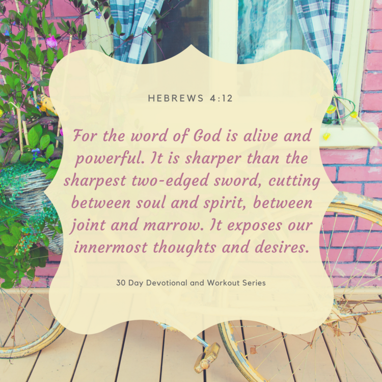 Holy Grit: Soul a 30 day fitness and Bible Study Challenge from Heather Brown of mylifewellloved.com