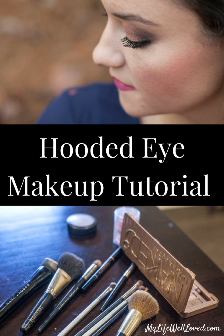Hooded Eye Makeup Tutorial // Current Beauty Favorites from Heather of MyLifeWellLoved.com // Makeup Tips for hooded eyes