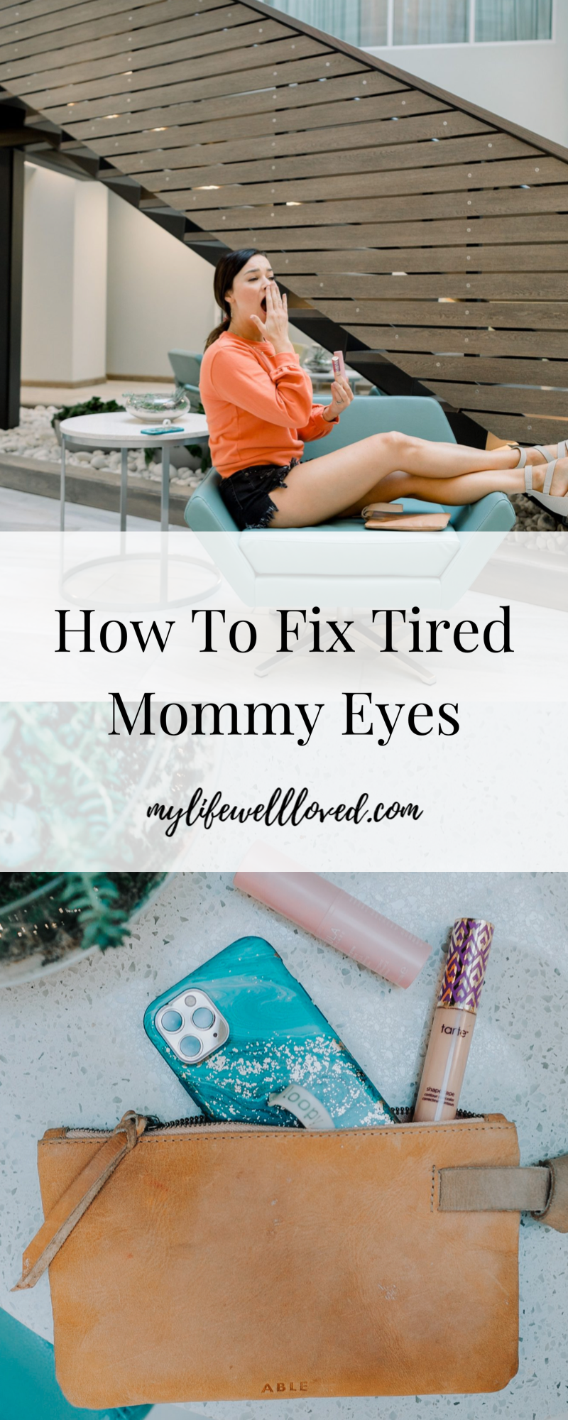 Quick Mom Hacks: How To Fix Tired Eyes by Alabama Life + Style Blogger, Heather Brown // My Life Well Loved