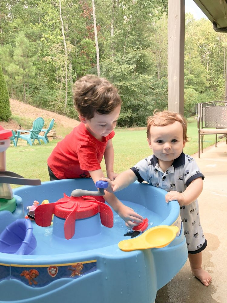 5 Super Fun Sensory Water Table Activities by Life + Style Blogger, Heather Brown // My Life Well Loved