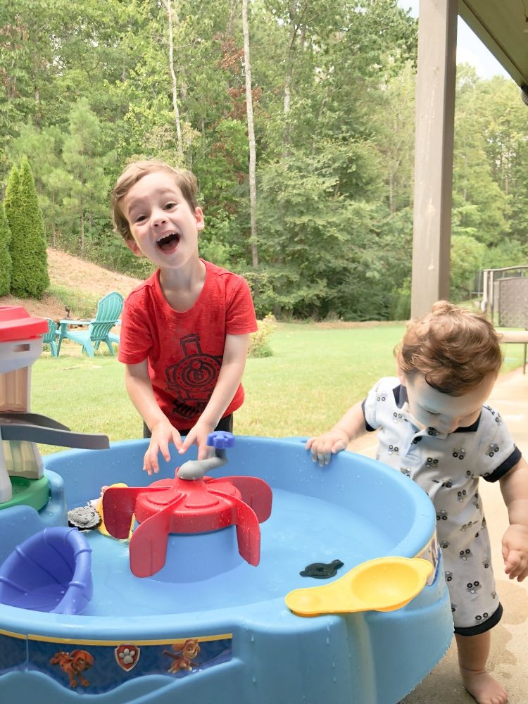 5 Super Fun Sensory Water Table Activities by Life + Style Blogger, Heather Brown // My Life Well Loved